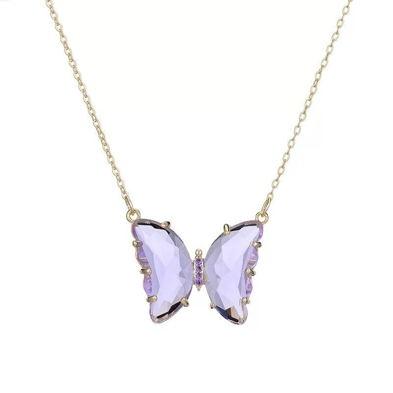 Butterfly Crystal Pendant