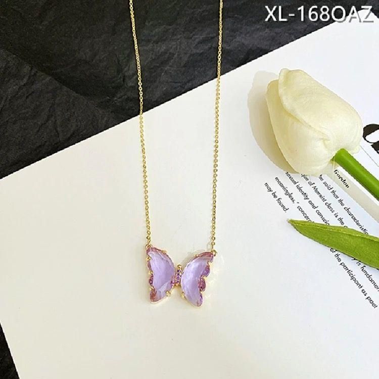 Butterfly Crystal Pendant